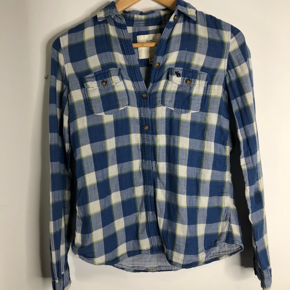 Plaid flannel shirt